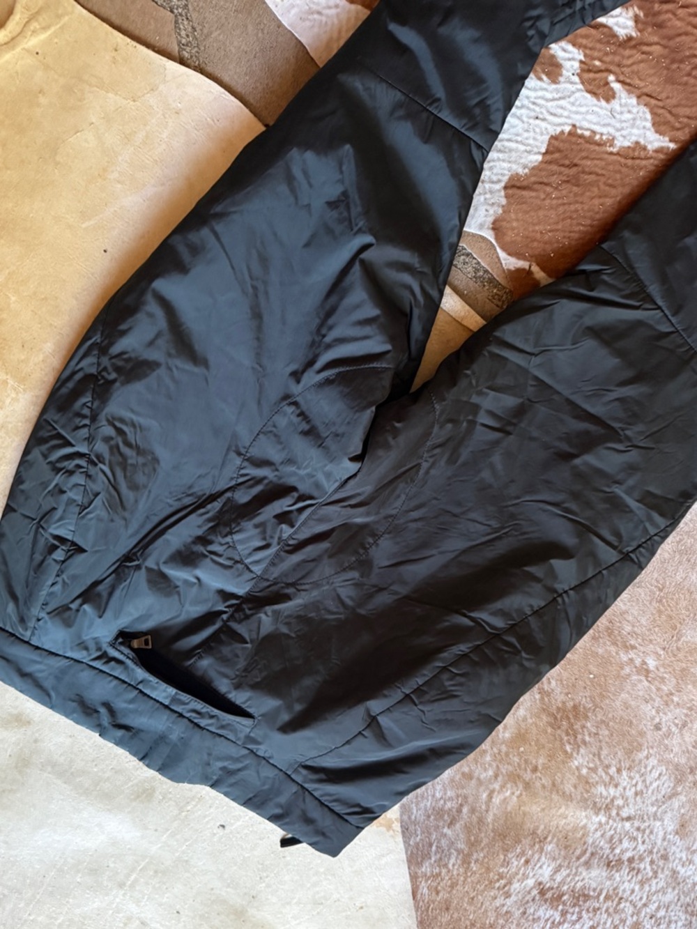 Prada Linea Rossa nylon ski pants black vintage - Picture 6 of 10